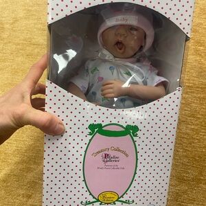 Paradise Galleries 12” soft side, life like baby doll